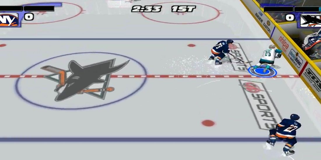 Gameplay from NHL Hitz 2003