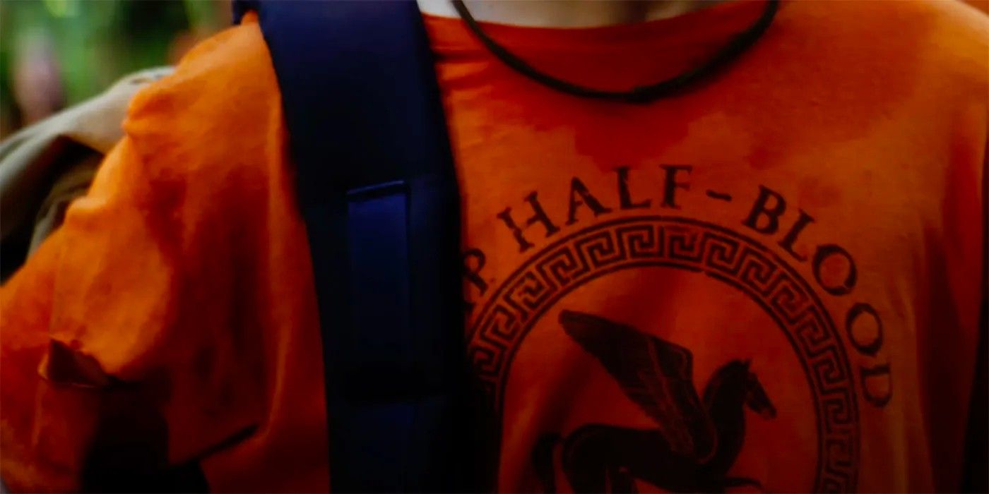PJOTV] They made Camp Half-Blood t-shirts! The Trio's signatures