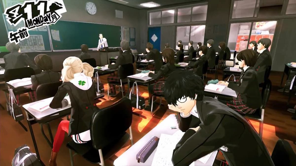 Persona 5 Royal: todos os exames e respostas ao quiz da classe