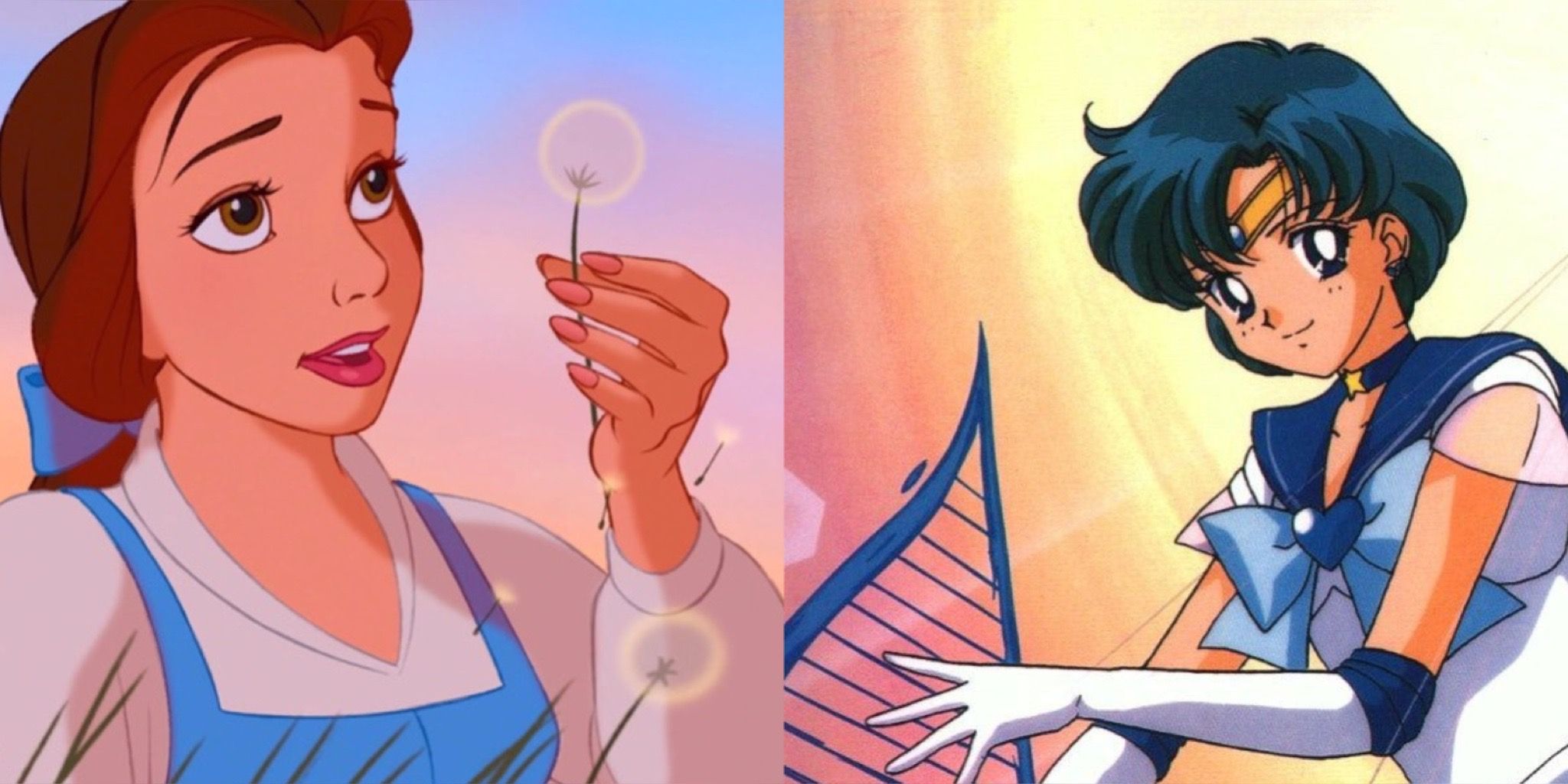 Belle and Sailor Mercury 