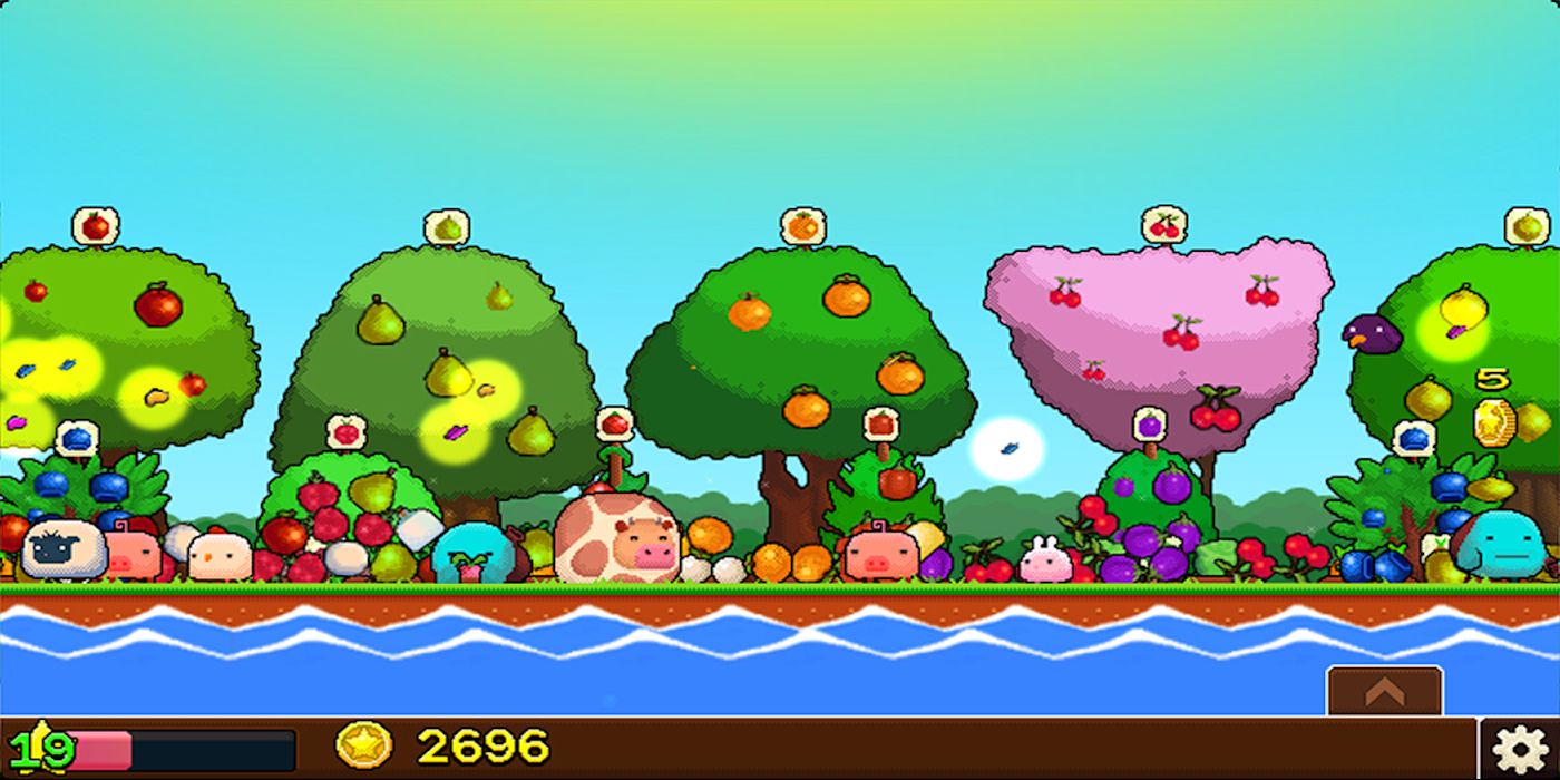 A screenshot from the game Plantera