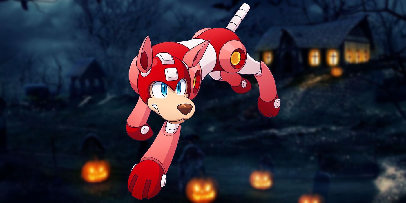 Mega Man rush halloween