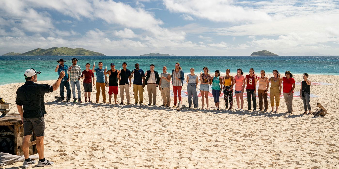 Survivor Winners at War lançados na praia