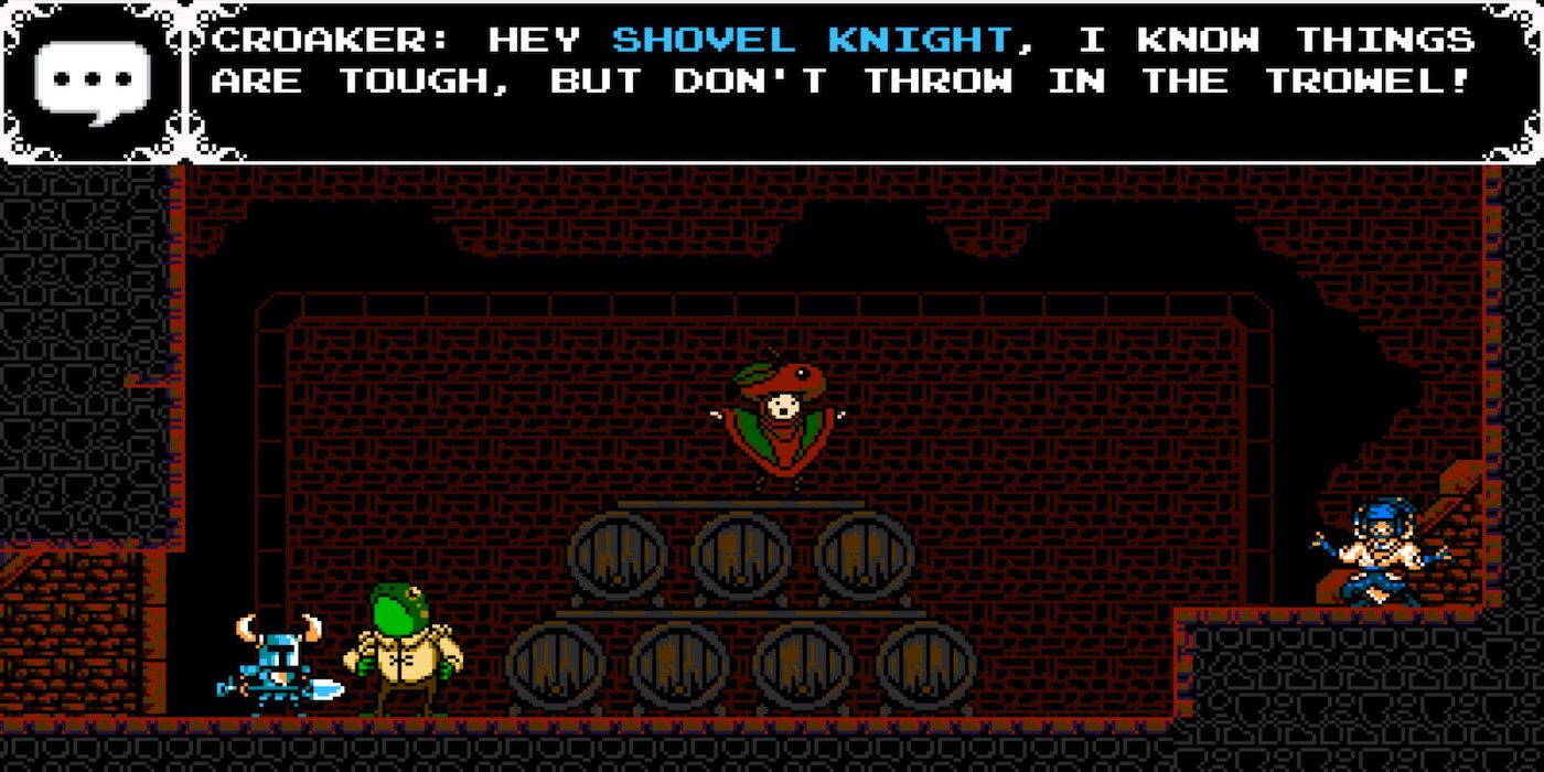 A screenshot from the game Shovel Knight: Treasure Trove