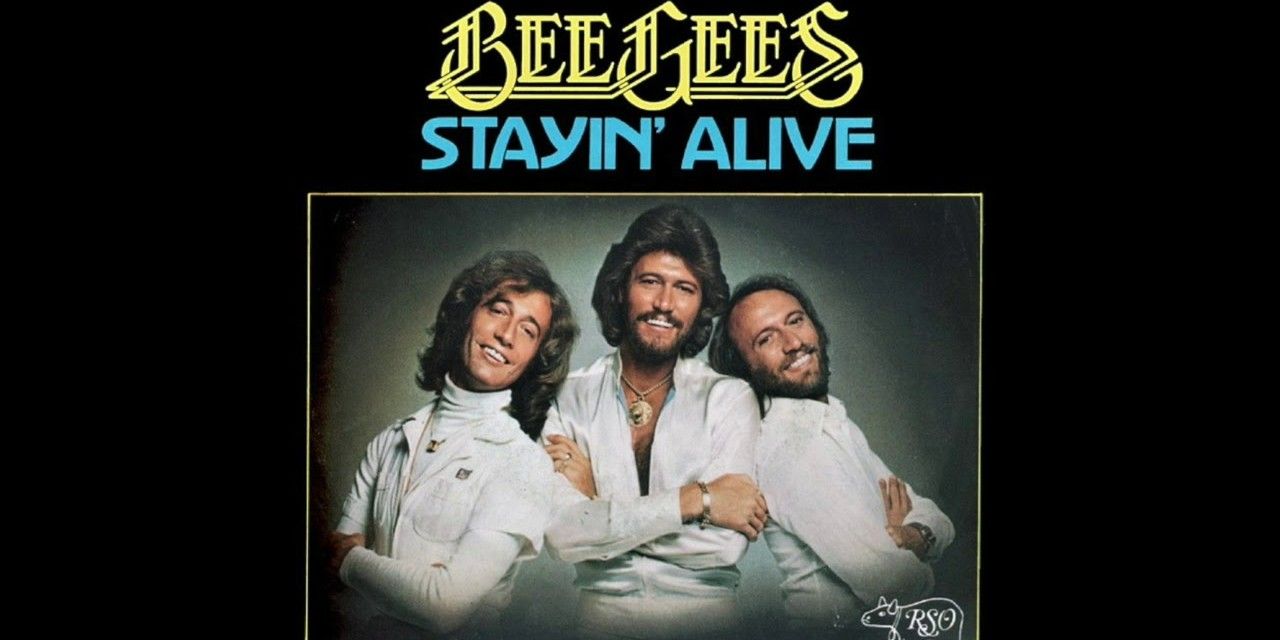 stayin alive the bee gees