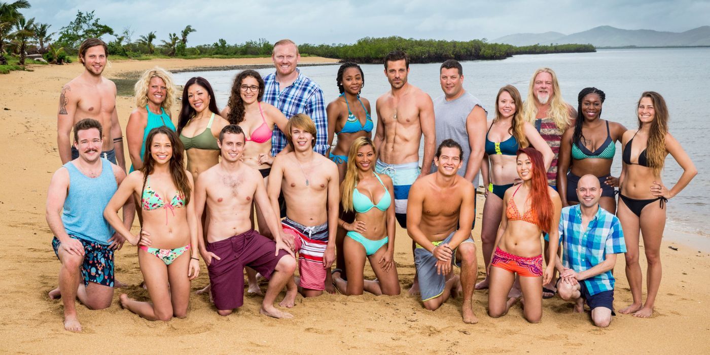 Survivor Millennials vs. Gen X cast on the beach