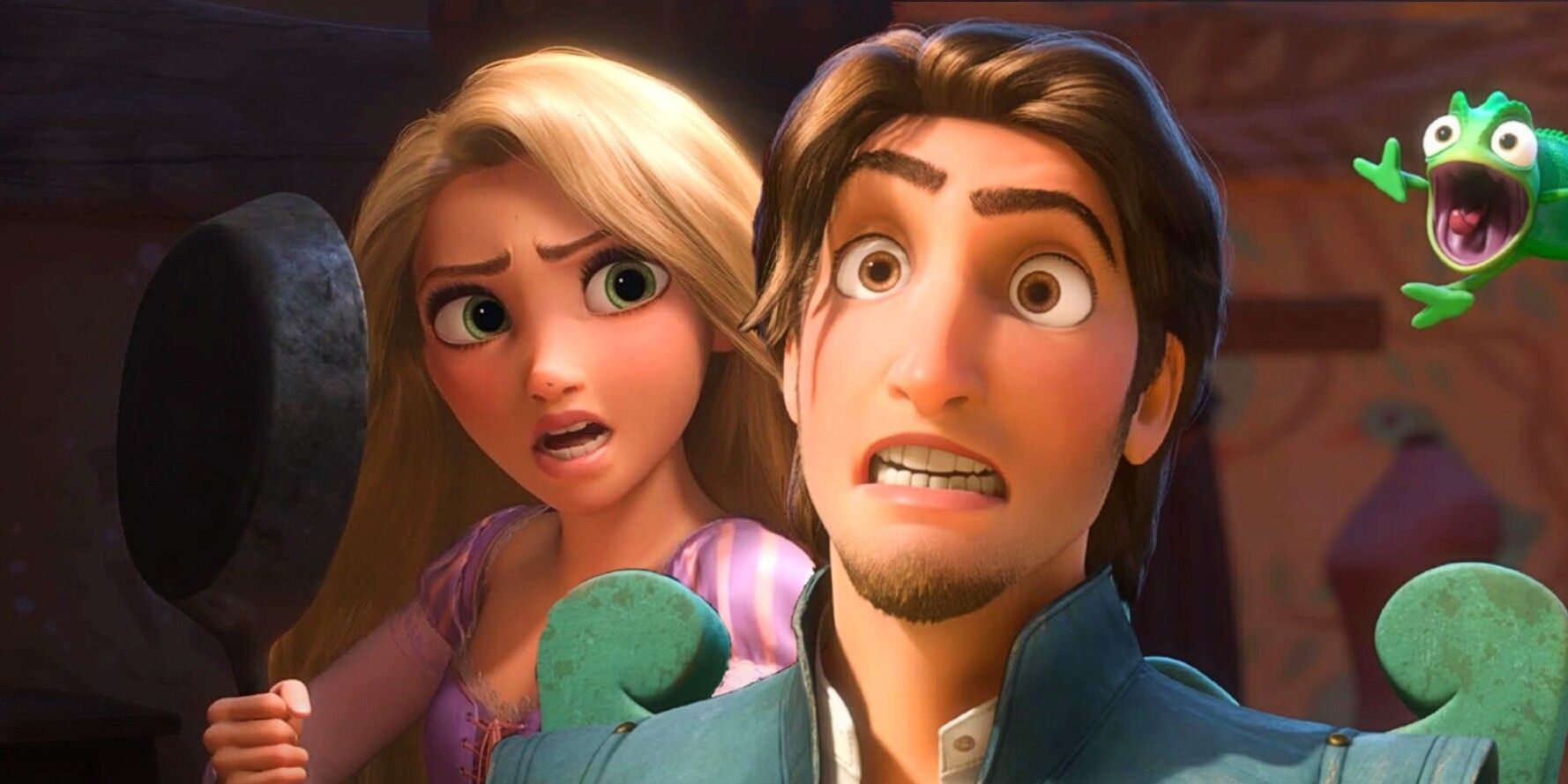 tangled - rapunzel and flynn