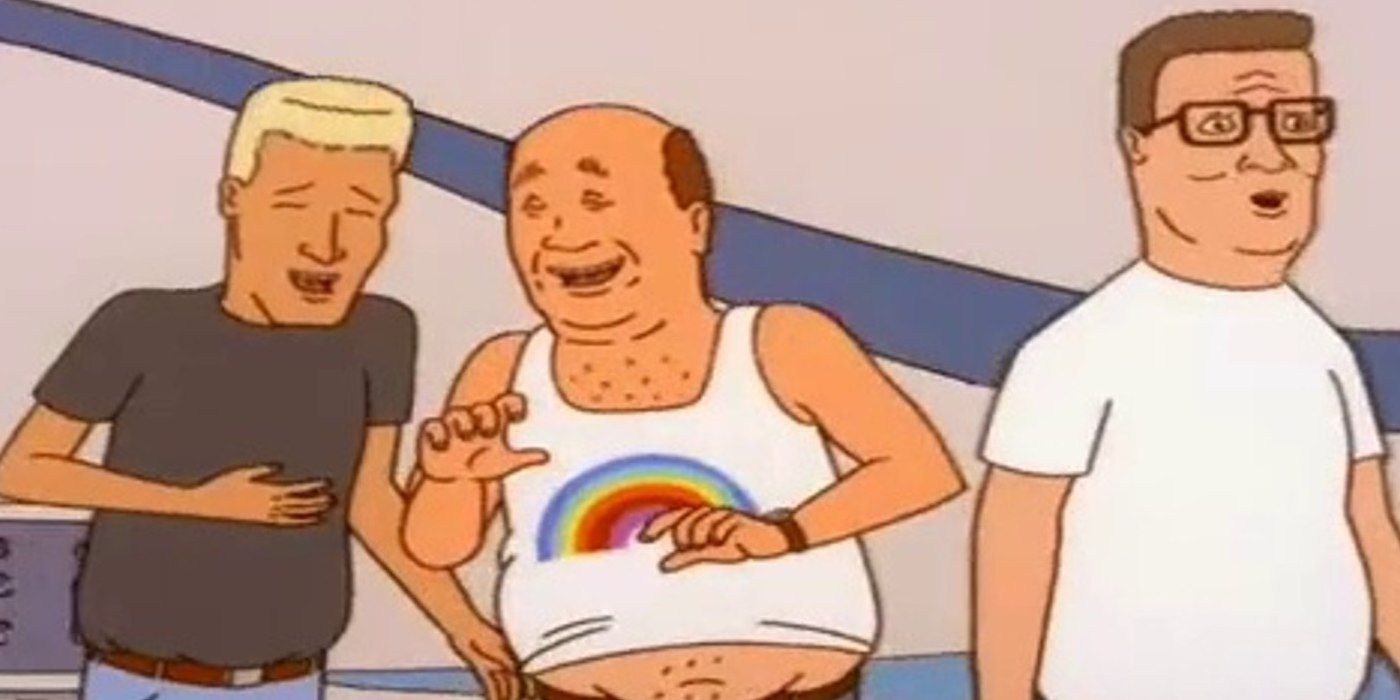 Jeff, Bill, and Hank from King of the Hill