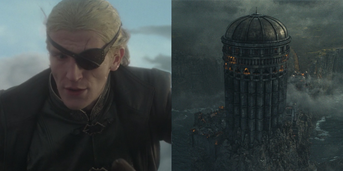Aemond Targaryen and Storm&rsquo;s End from the House of the Dragon Season Finale