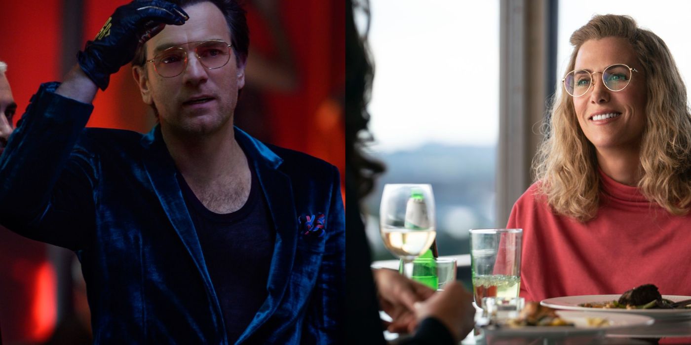 Split image of Roman Sionis in Birds of Prey and Barbara Minerva in Wonder Woman 1984