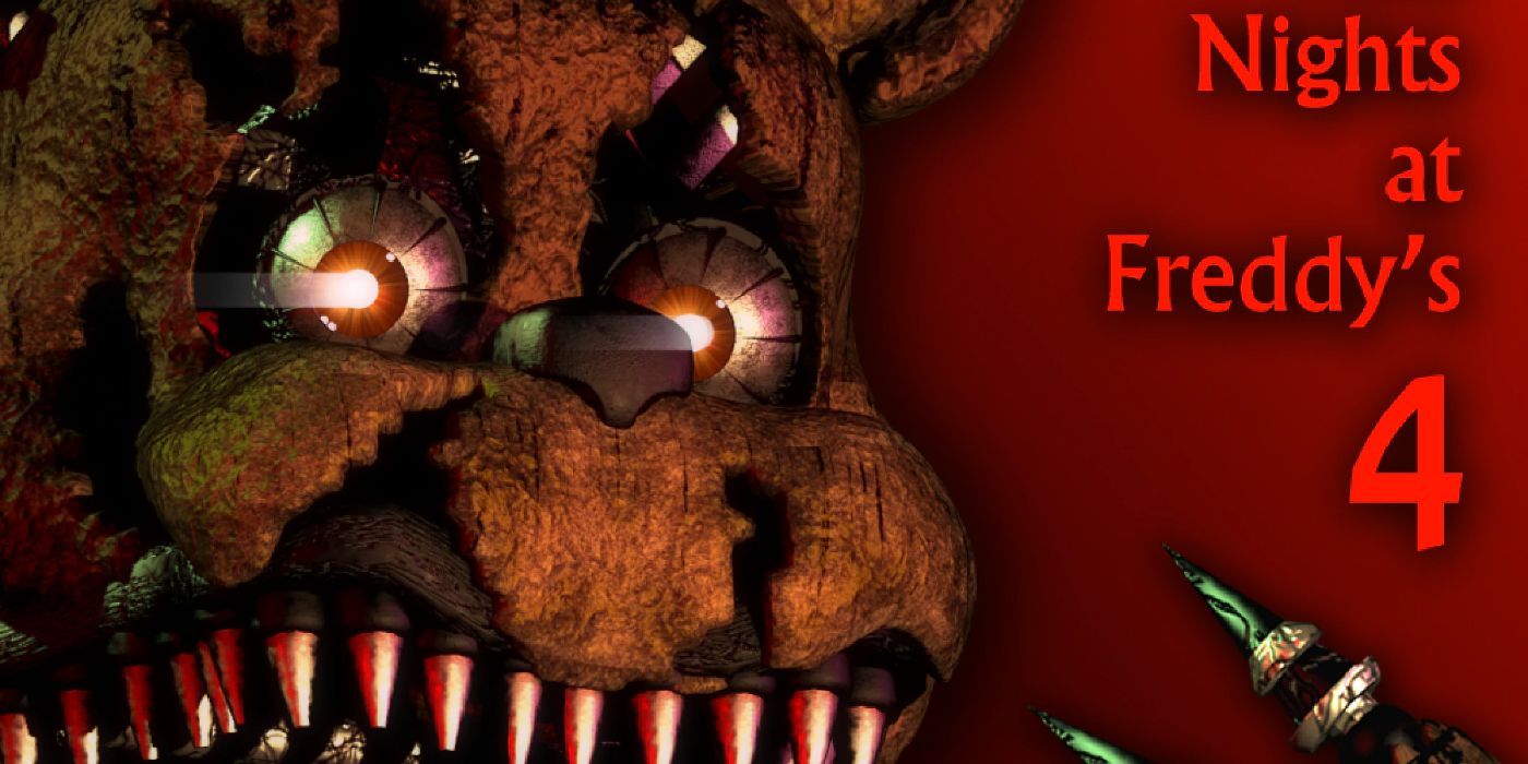 Logo FNAF 4 com Freddy