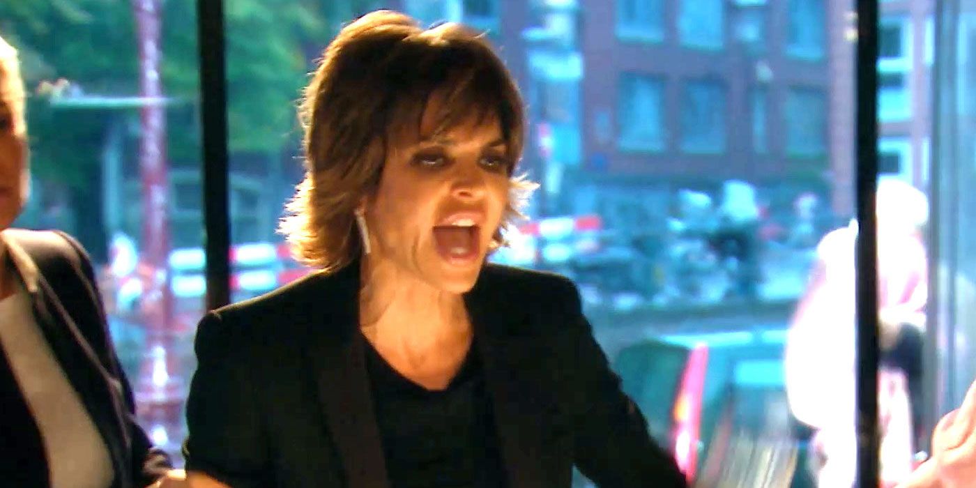 The Real Housewives of Beverly Hills (RHOBO) star Lisa Rinna gets angered when Kim Richards brings up her husband.