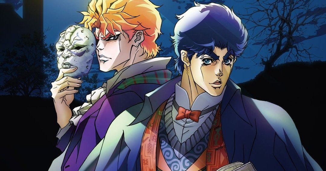 A poster for the first part of JoJo's Bizarre Adventure