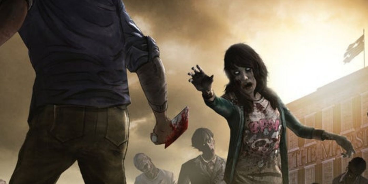 A zombie from The Walking Dead A Telltale Games Series