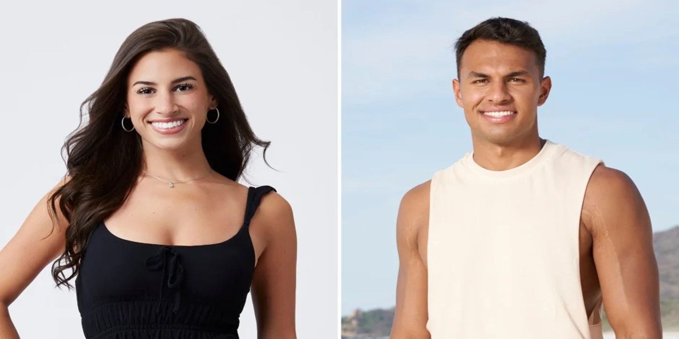 Aaron and Genevieve from Bachelor In Paradise 8