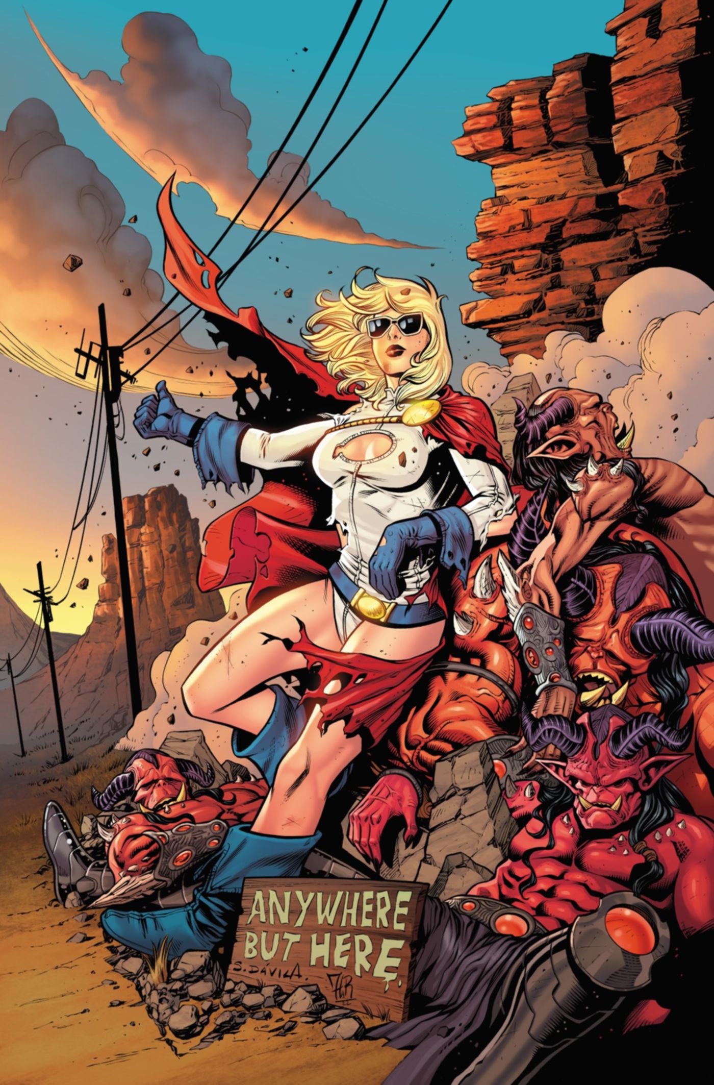Action Comics 1051 Power Girl Variant