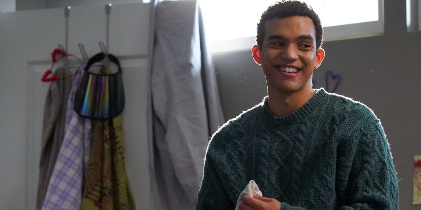 Adam Faison smiling in Everything&rsquo;s Gonna Be Okay