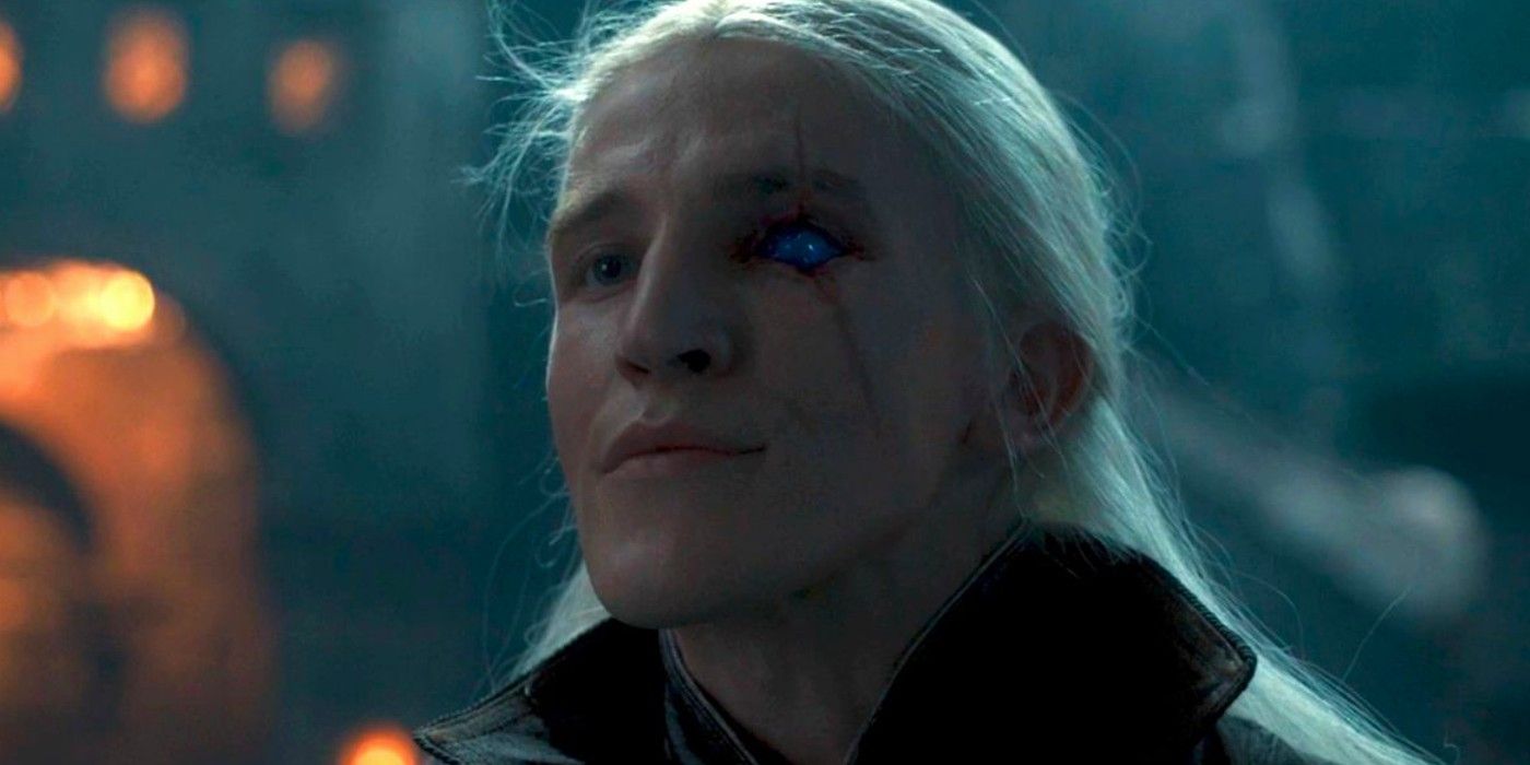 Aemond Targaryen em House of the Dragon episódio 10 finale