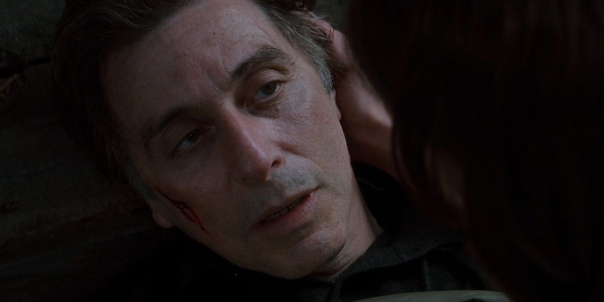 Al Pacino's death scene at the end of Insomnia