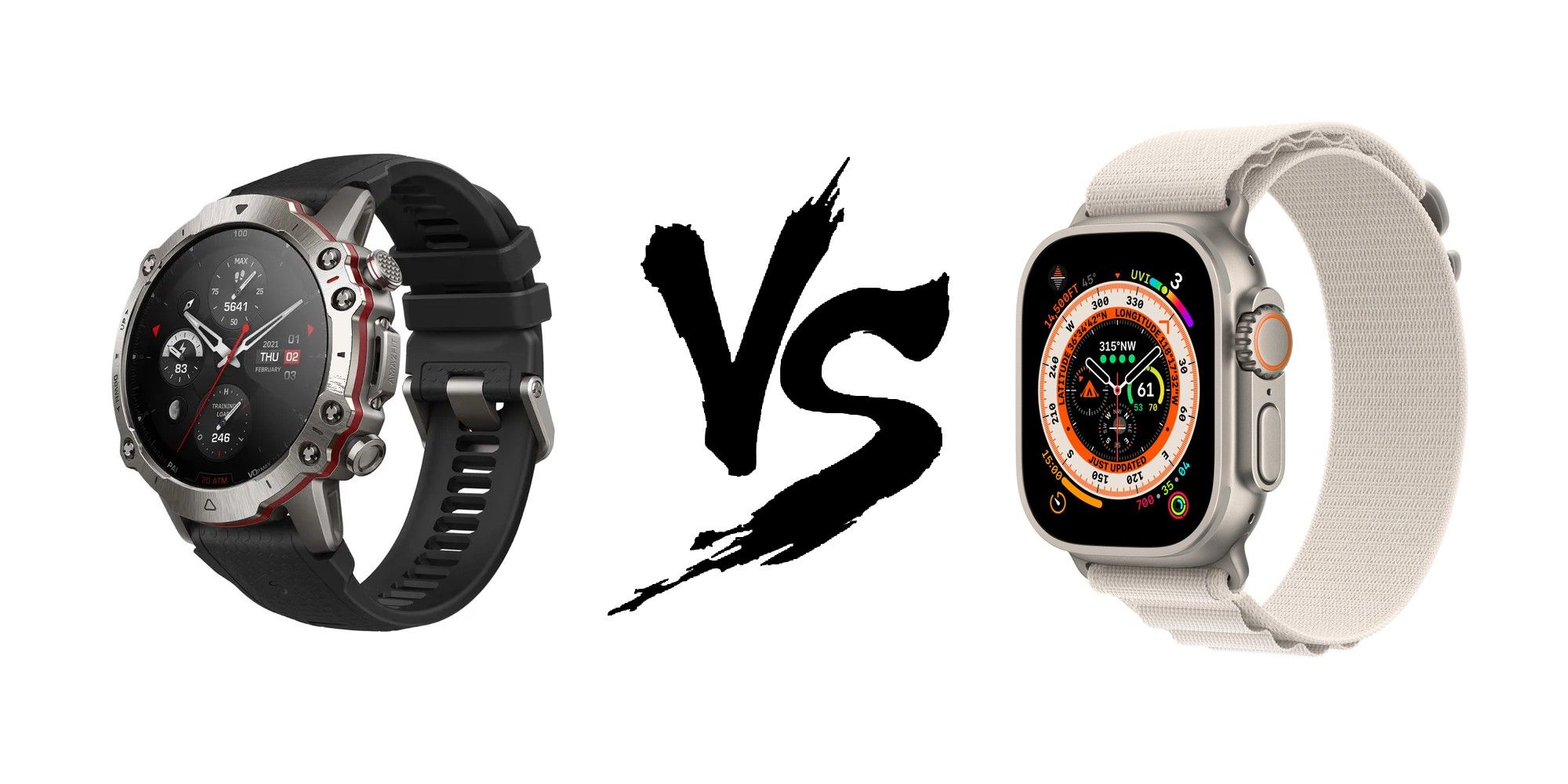 Amazfit Falcon vs Apple Watch Ultra