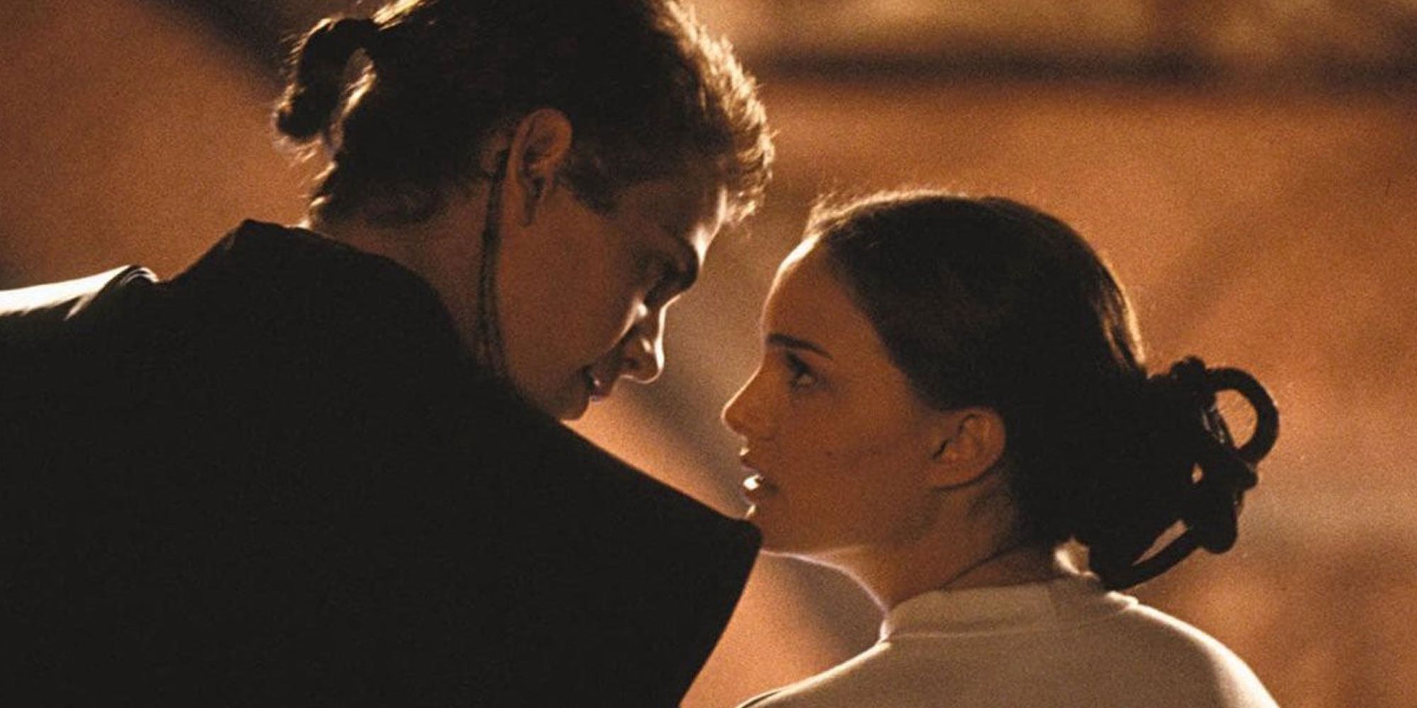Anakin and Padme in Star Wars