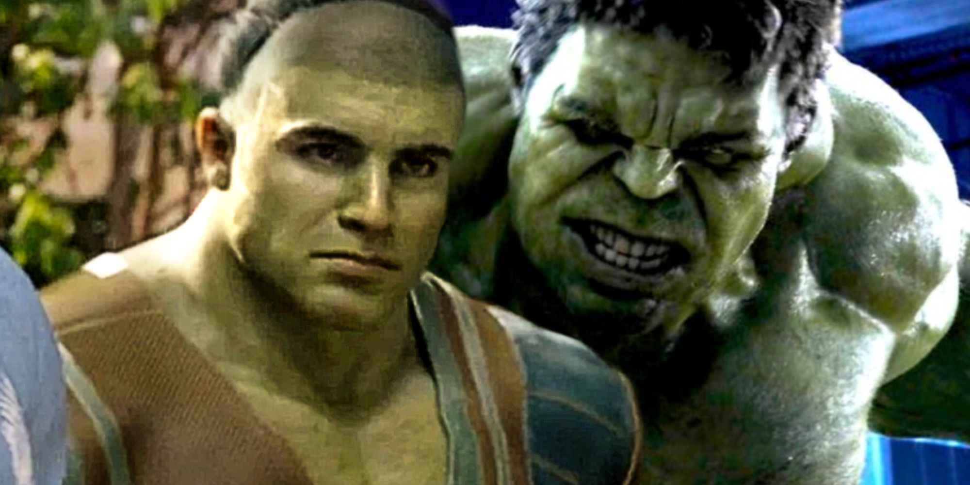 Angry Hulk and Skaar in the MCU