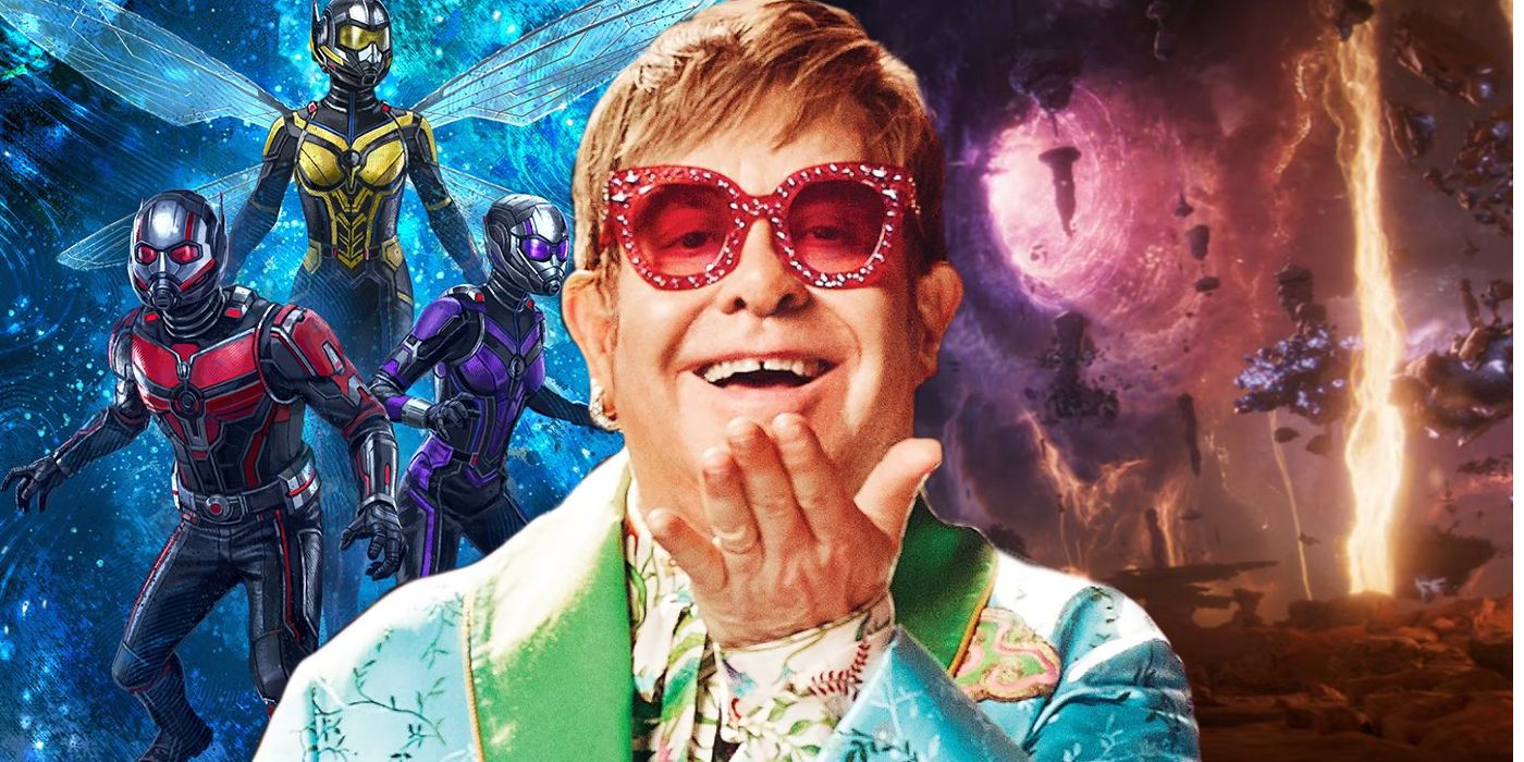 Ant-Man 3 poster with Elton John