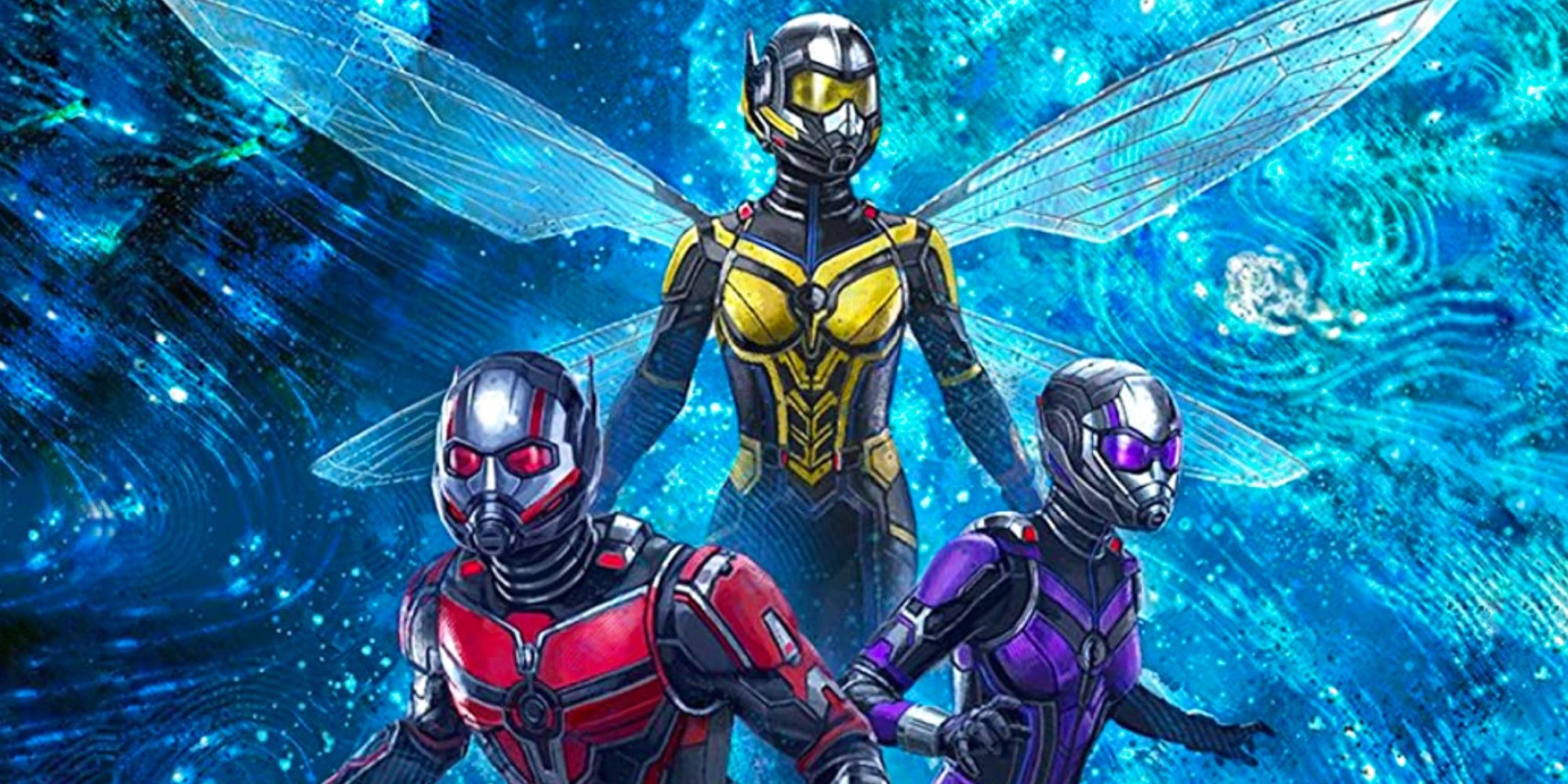 Ant-Man and Family in Quantumania Poster