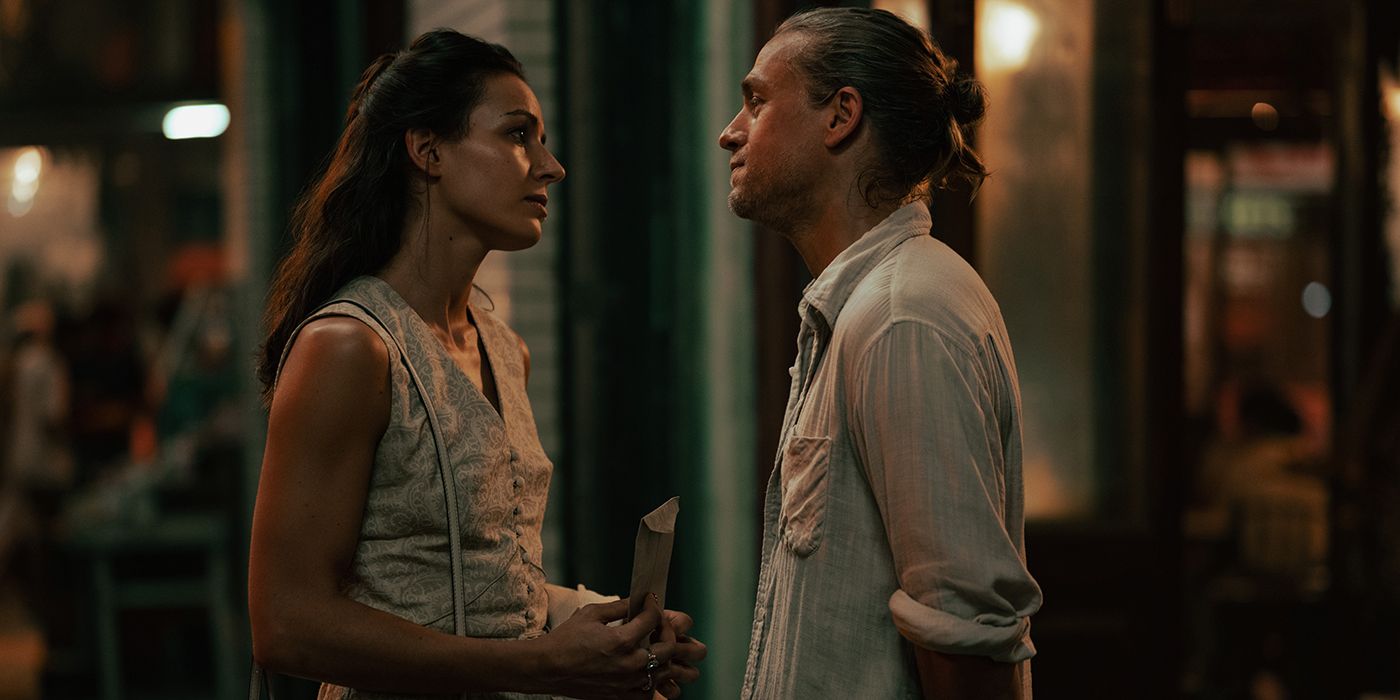 Antonia Desplat &amp; Charlie Hunnam in Shantaram