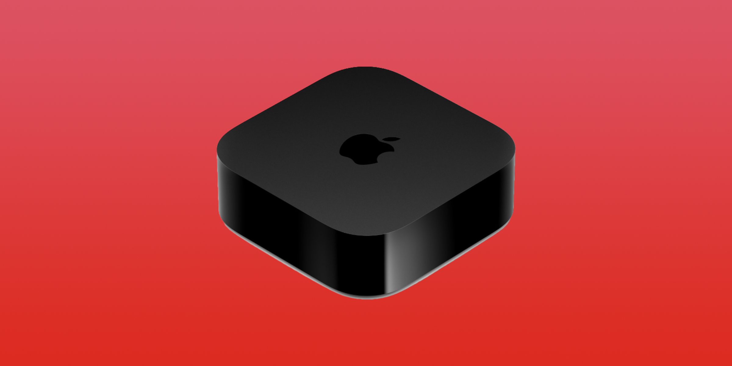 Apple TV 2022 on a red gradient background.