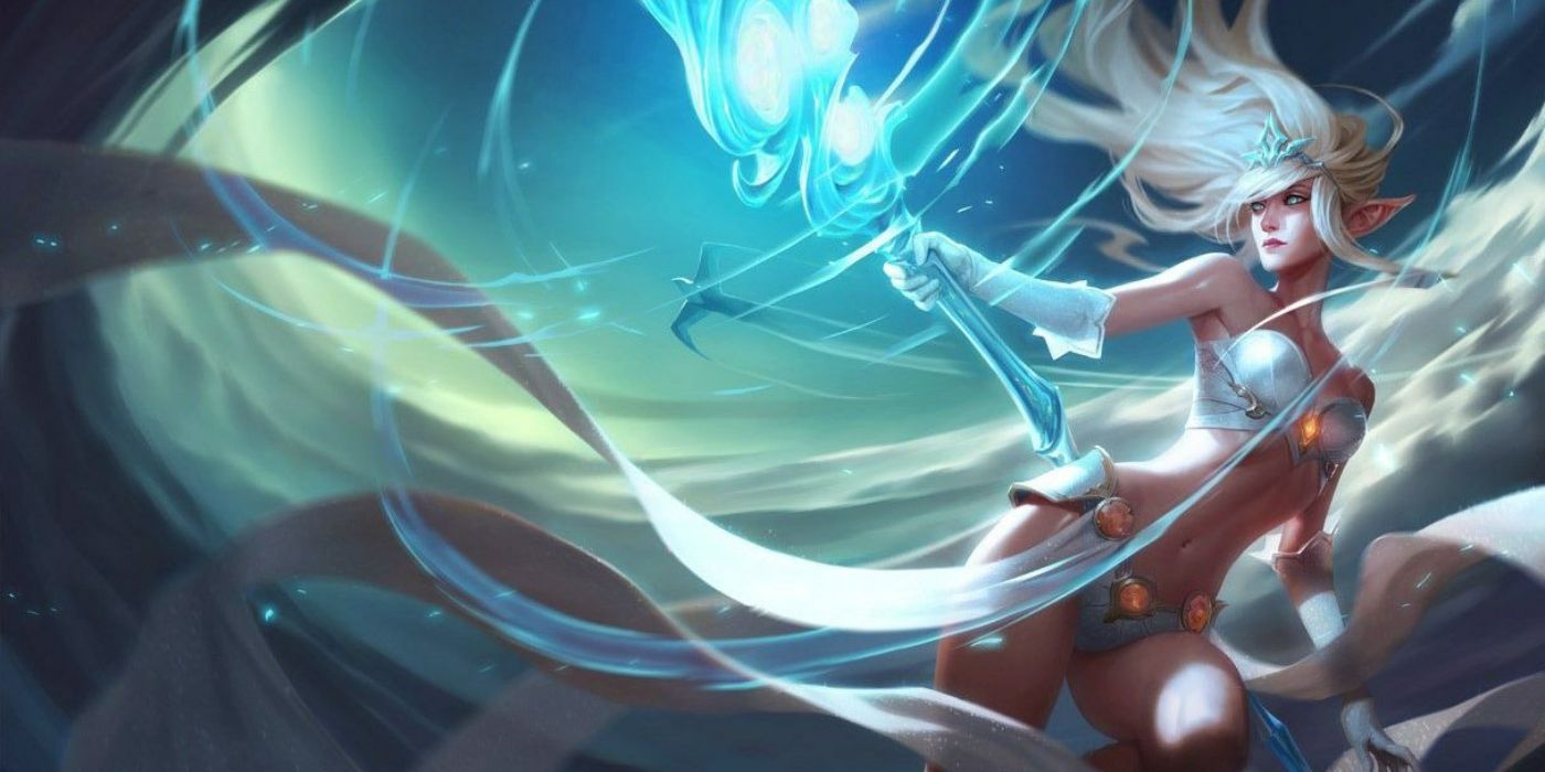 Artwork of the champion Janna from League of legends (1)
