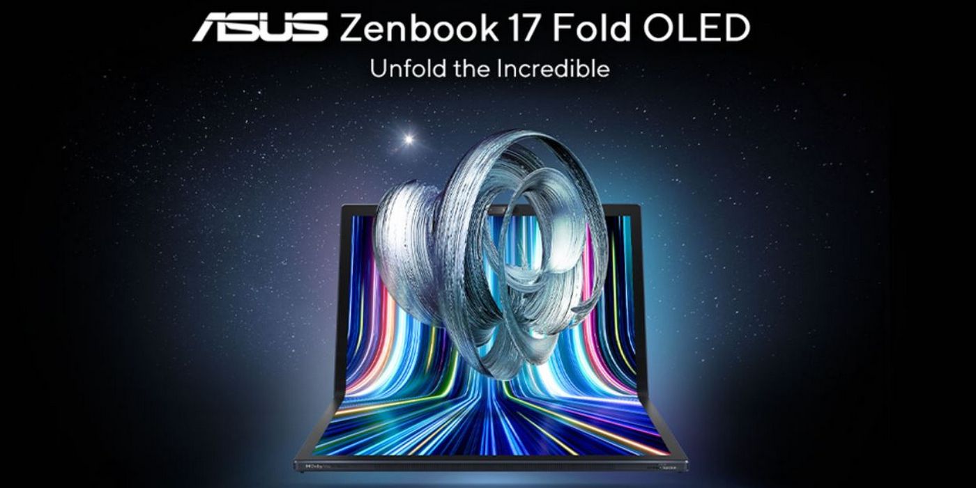 Notebook dobrável Asus Zenbook 17 Fold OLED