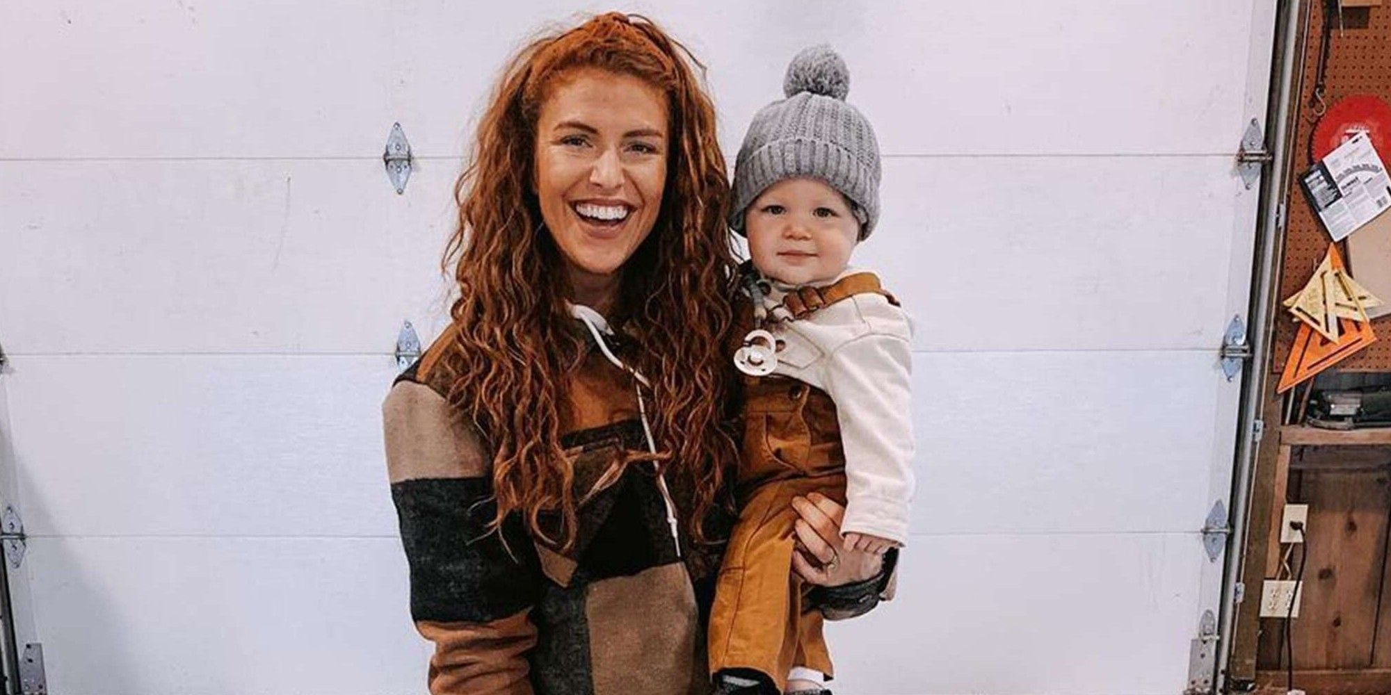 Audrey Roloff smiling and holding her child in LPBW