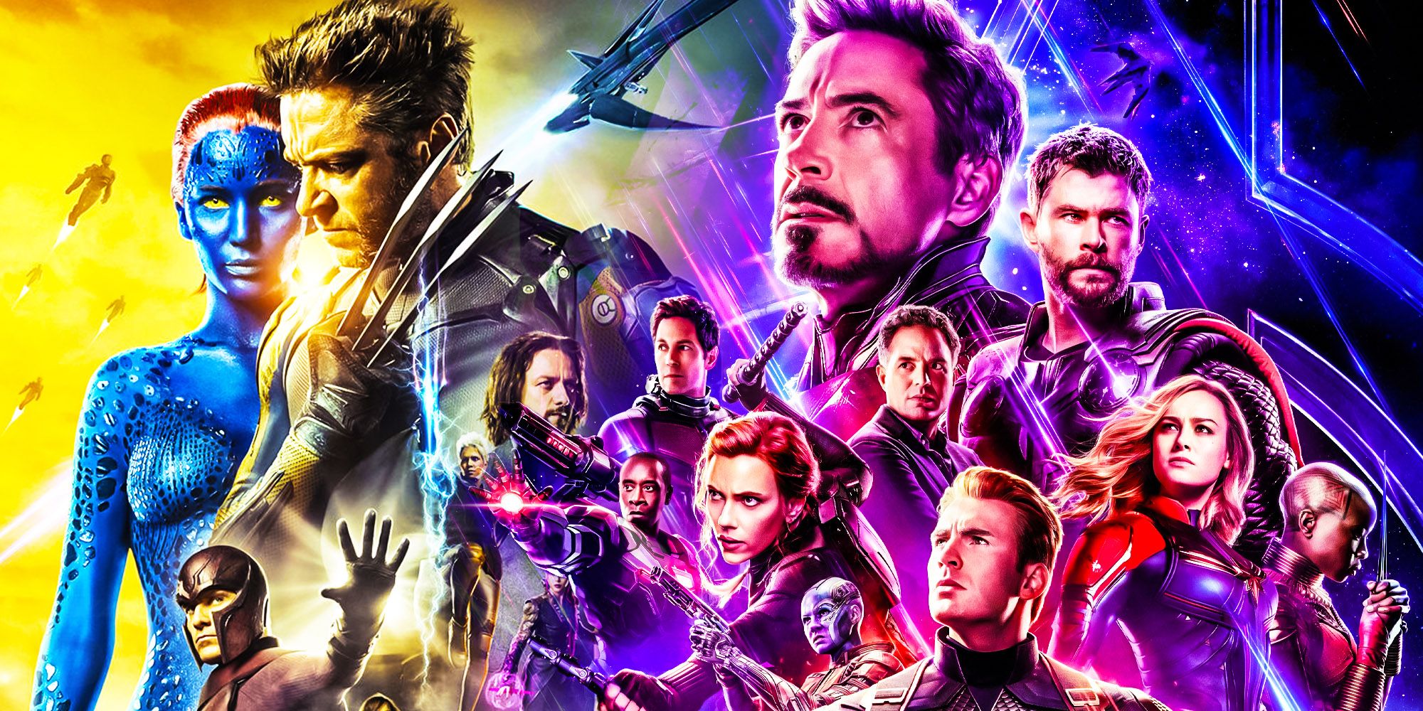 Avengers infinity war Xmen days of future past