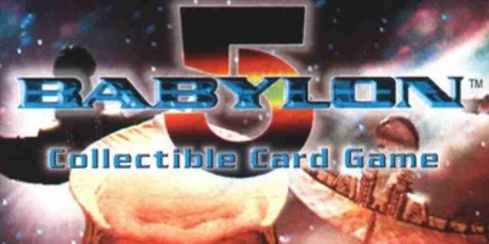A babylon 5 card game cover art.