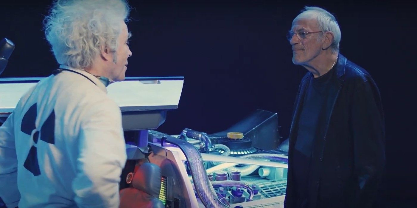 Christopher Lloyd Passes Torch In Back To The Future Musical Trailer