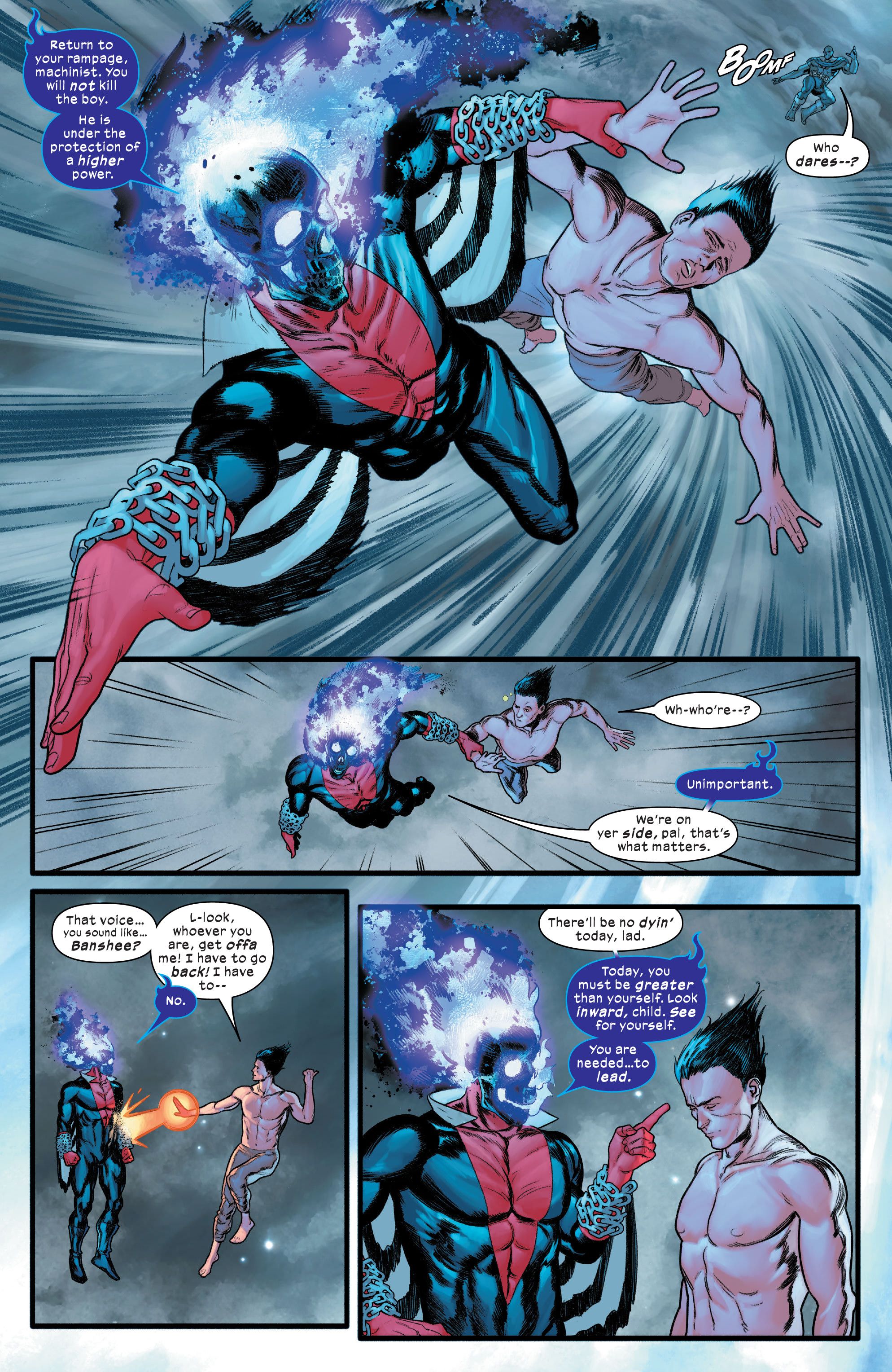Ghost Rider X-Men Banshee Vox Ignis Legion