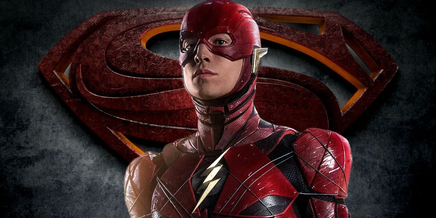 Barry Allen Flash and Superman Logo