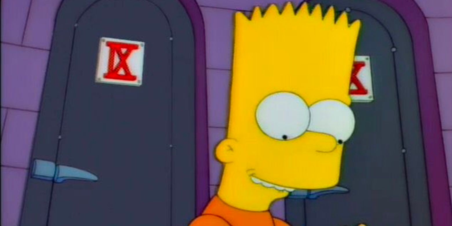 Bart conta algarismos romanos em Os Simpsons
