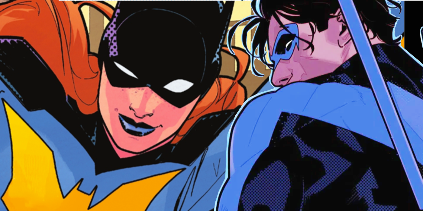 Batgirl and Nightwing in DC Comics