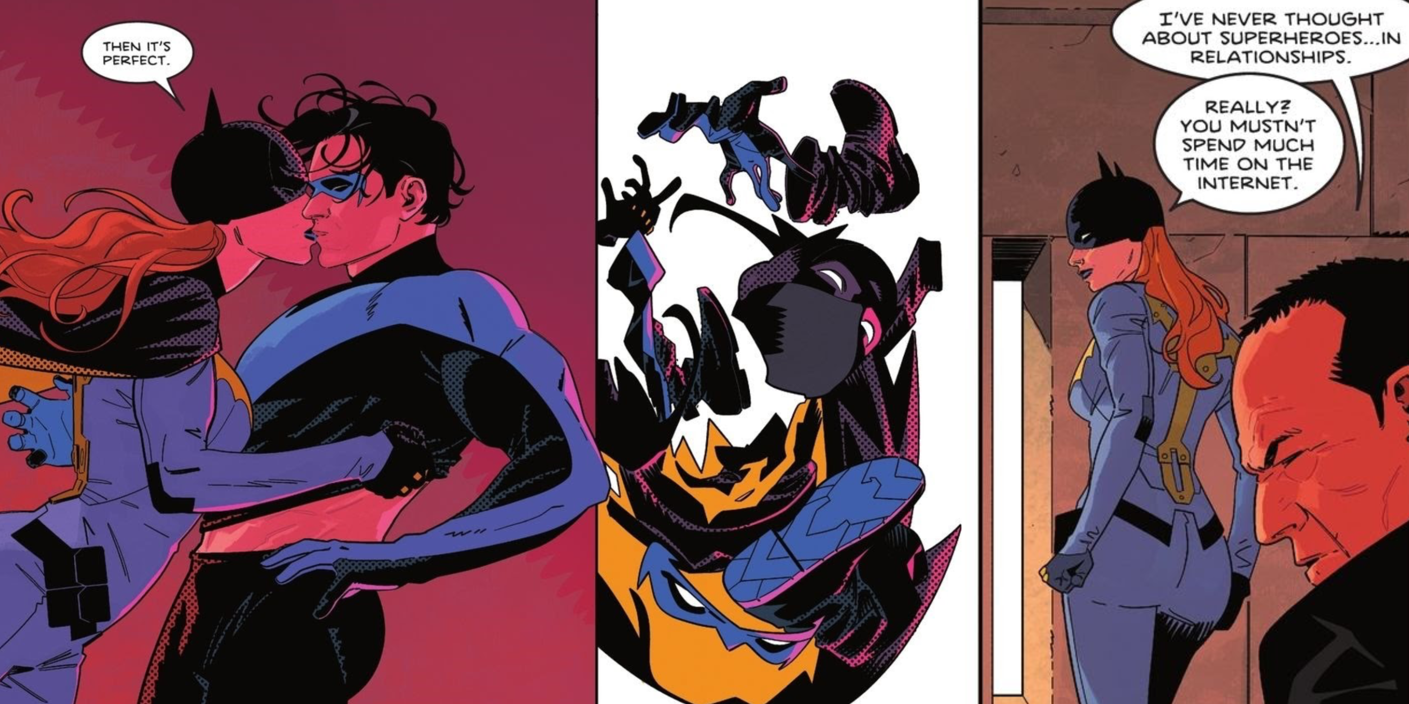 Batgirl and Nightwing's Relationship