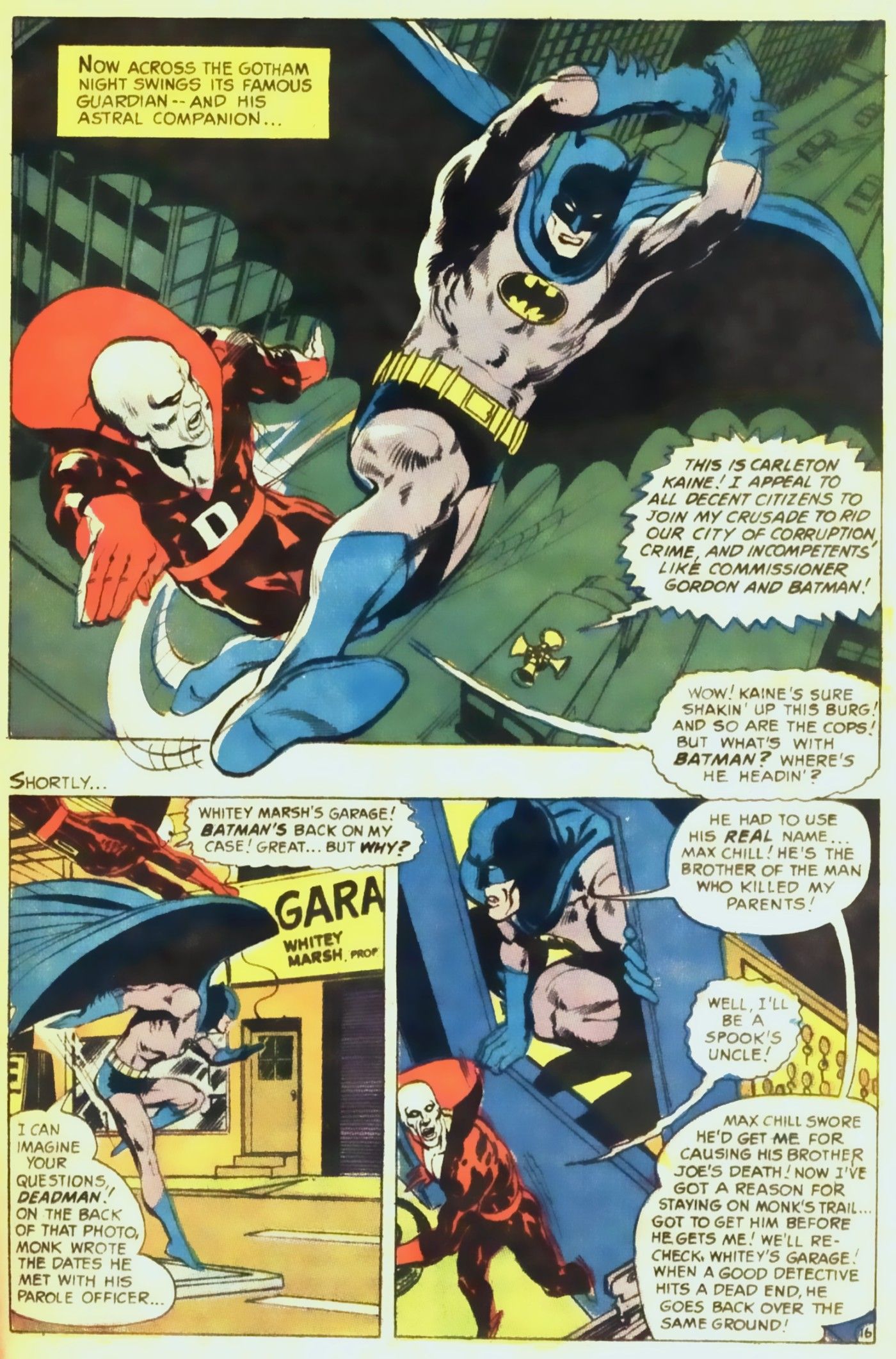 The Modern Idea of ‘Batman’ Only Exists Because He Teamed Up With Deadman