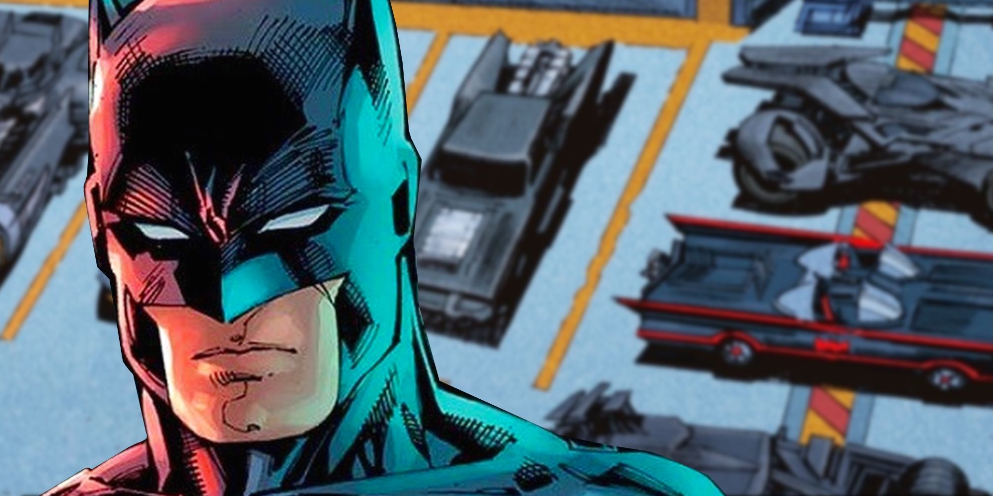 Batman and Movie Batmobiles in Beyond the White Knight