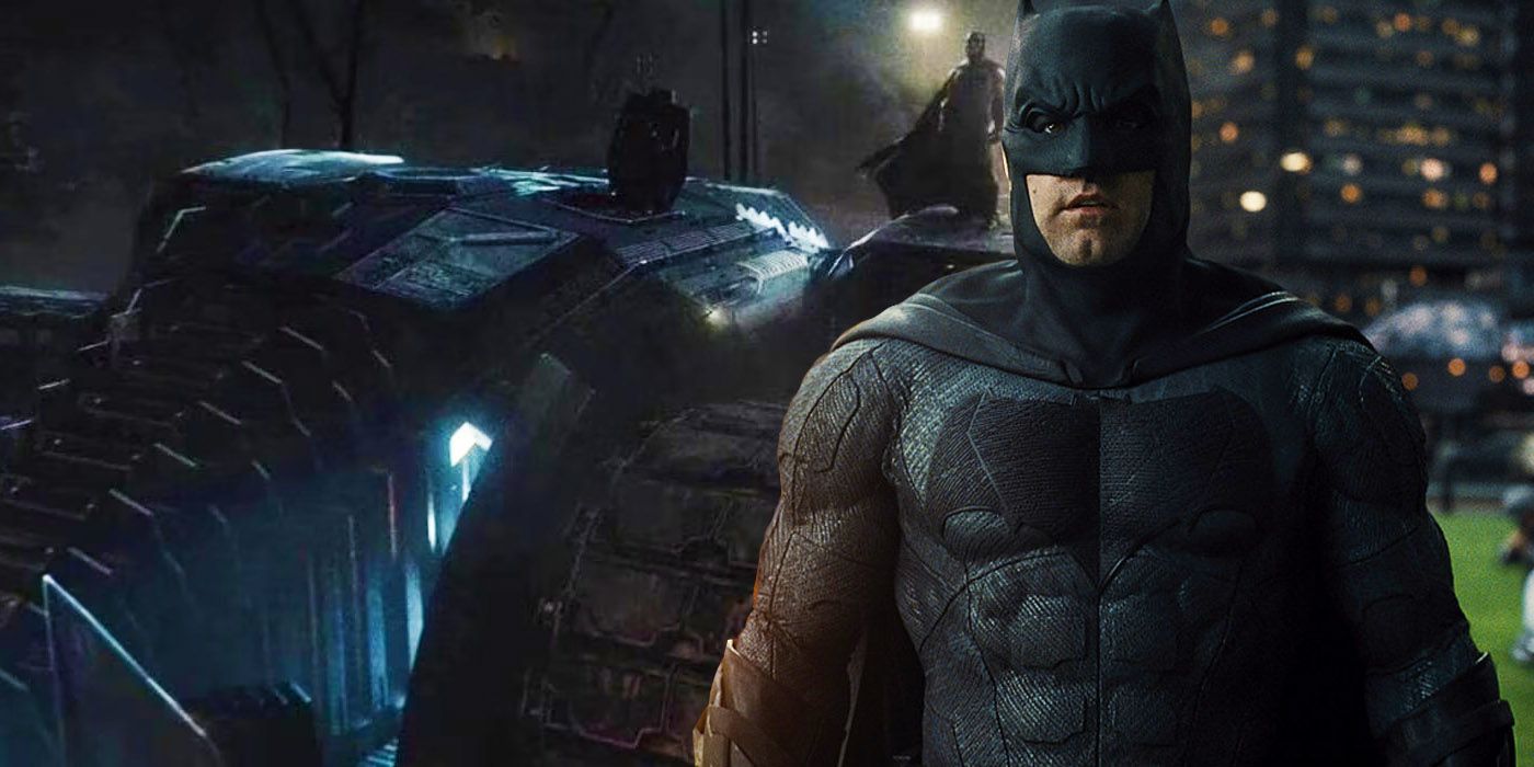 Snyder Cut Theory Reveals Batman's Tank Was Built From Kryptonian Tech