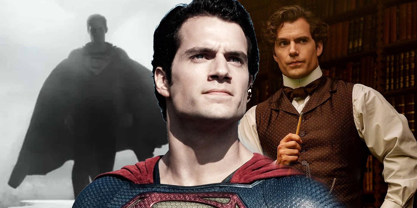 Henry Cavill in Zack Snyder's Justice League, Man of Steel, and Enola Holmes