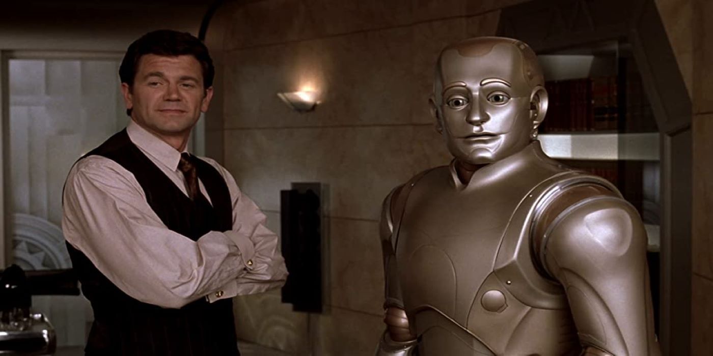Robin Willaims plays a robot in Bicentennial Man.