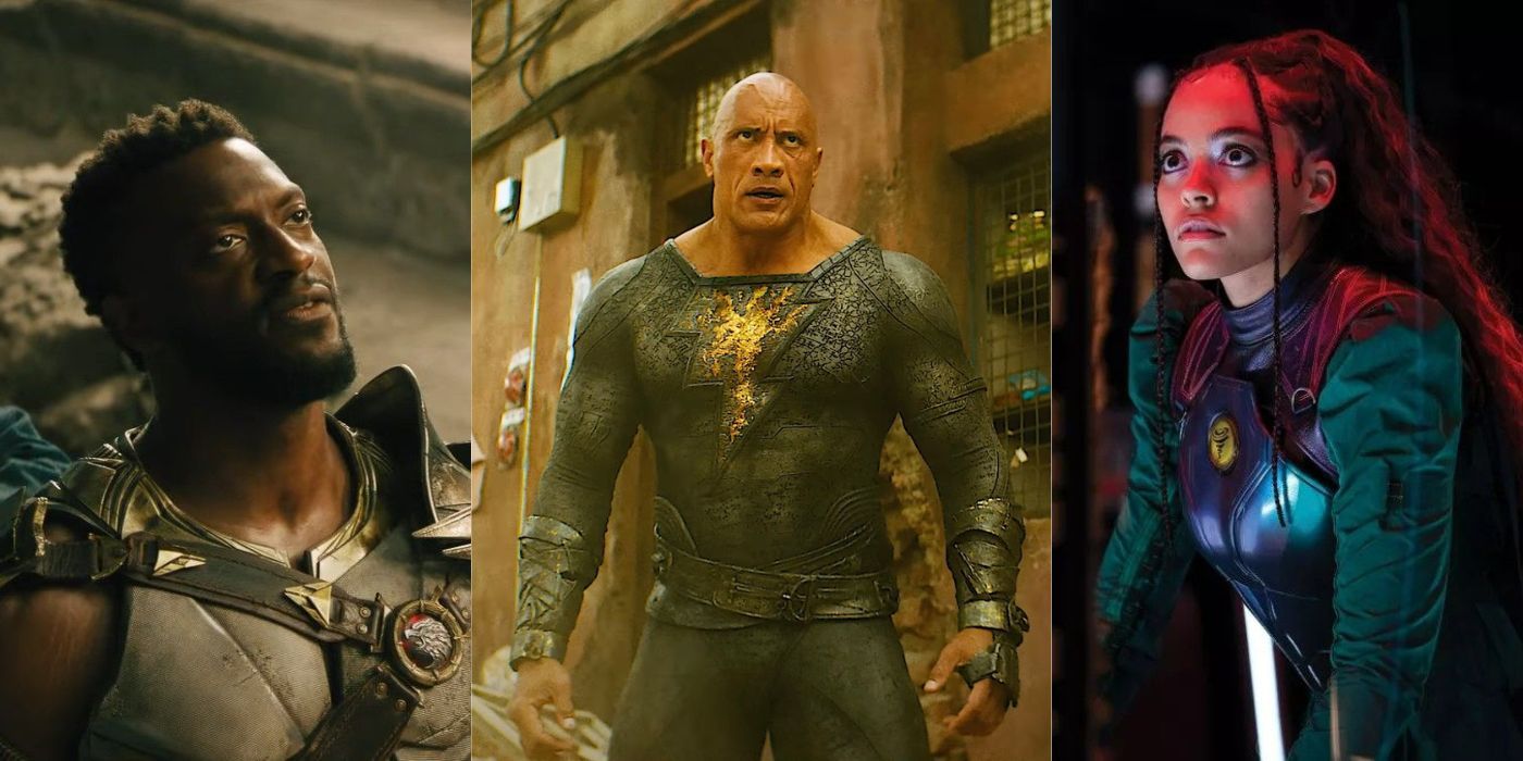 The Main Cast Of Black Adam & Their Best Movie