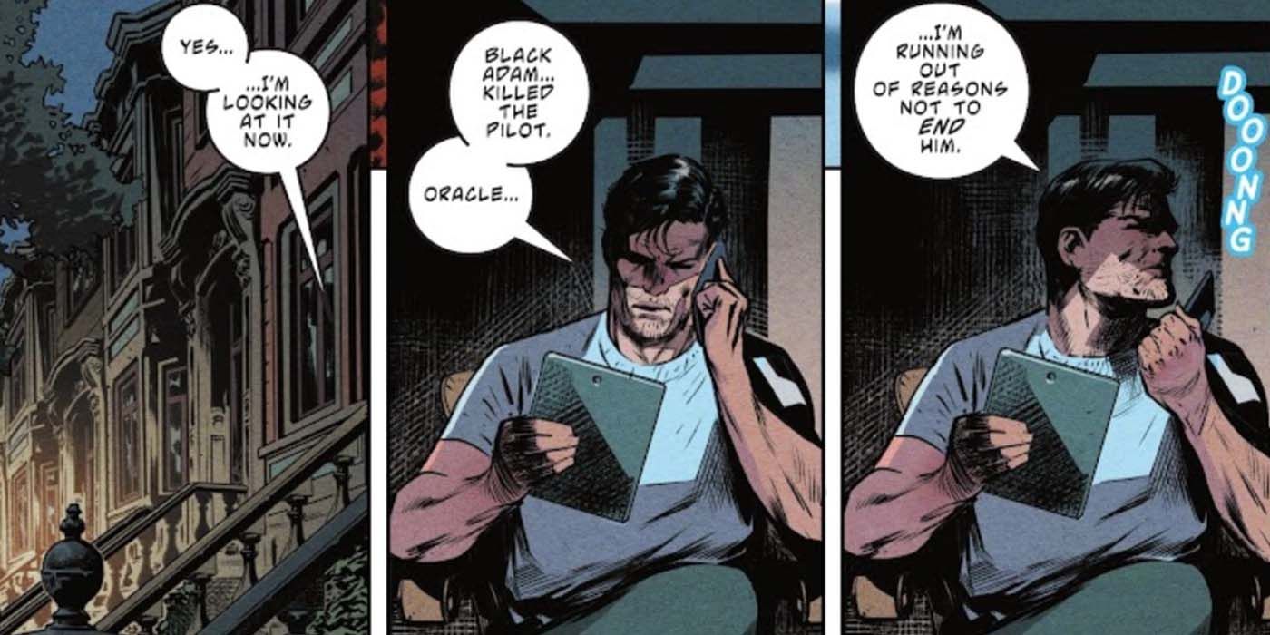 Black Adam DC Comics Batman No-Kill