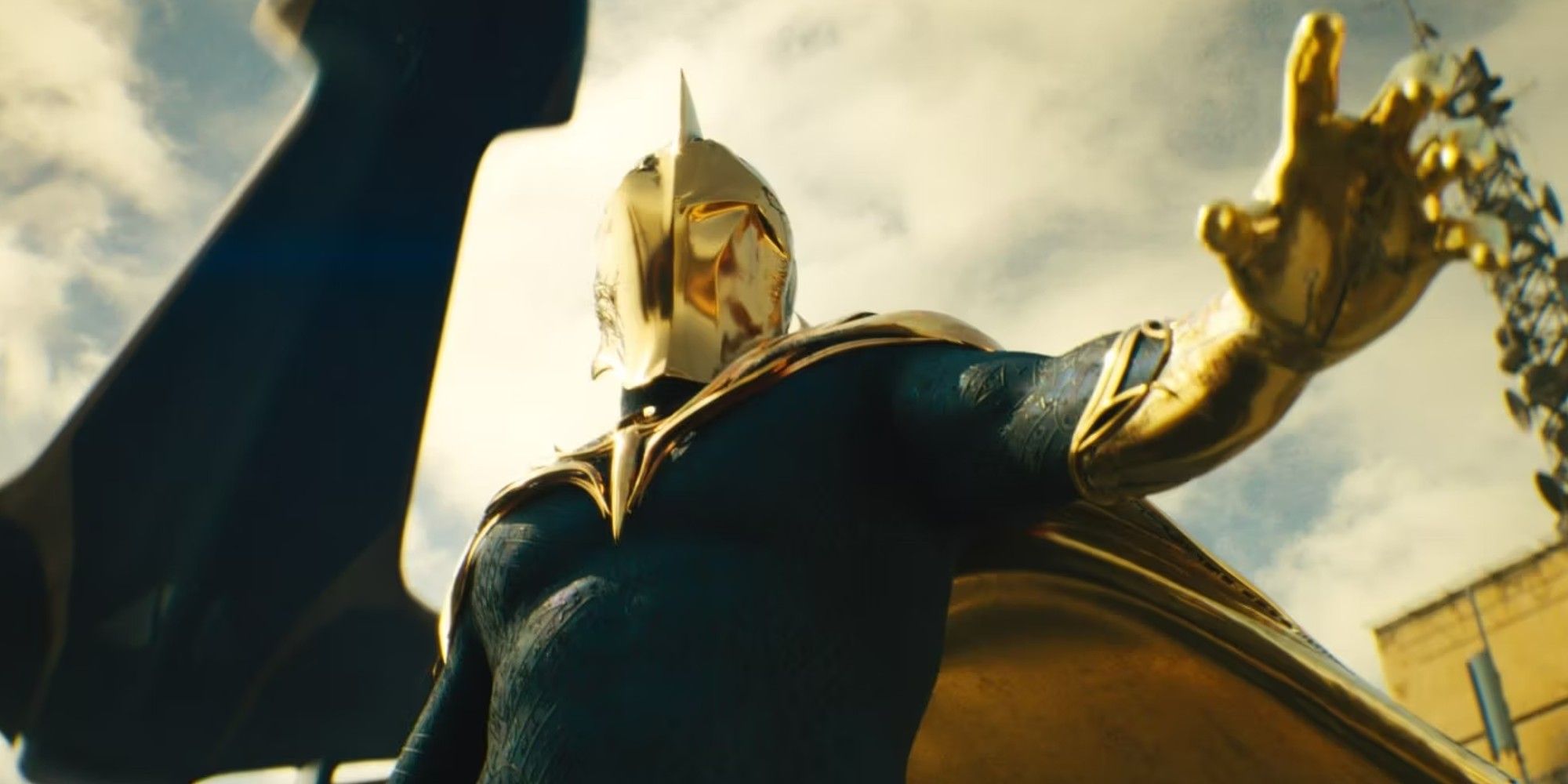 Doctor Fate in full costume and helmet