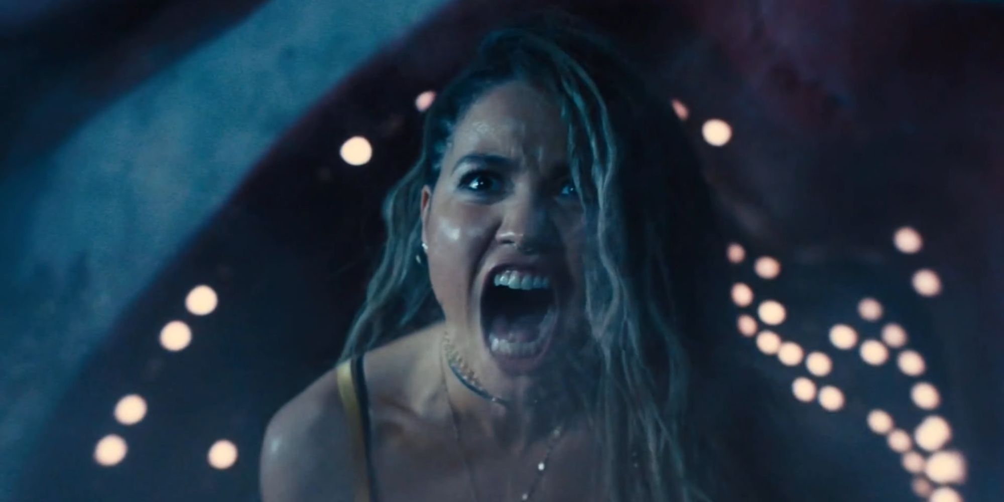 Black Canary unleashing her Canary Cry in Harley Quinn Birds Of Prey (2020)